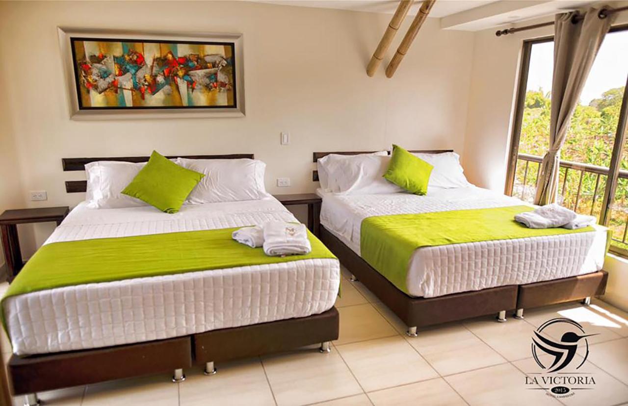 La Victoria Hotel Campestre 金巴亚 外观 照片