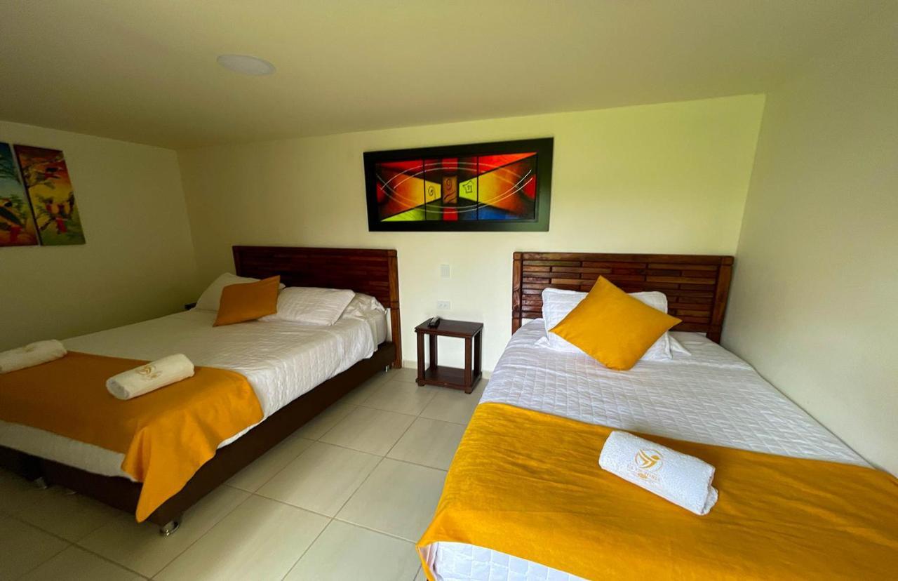 La Victoria Hotel Campestre 金巴亚 外观 照片