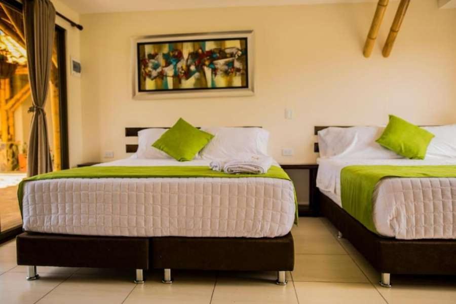 La Victoria Hotel Campestre 金巴亚 外观 照片