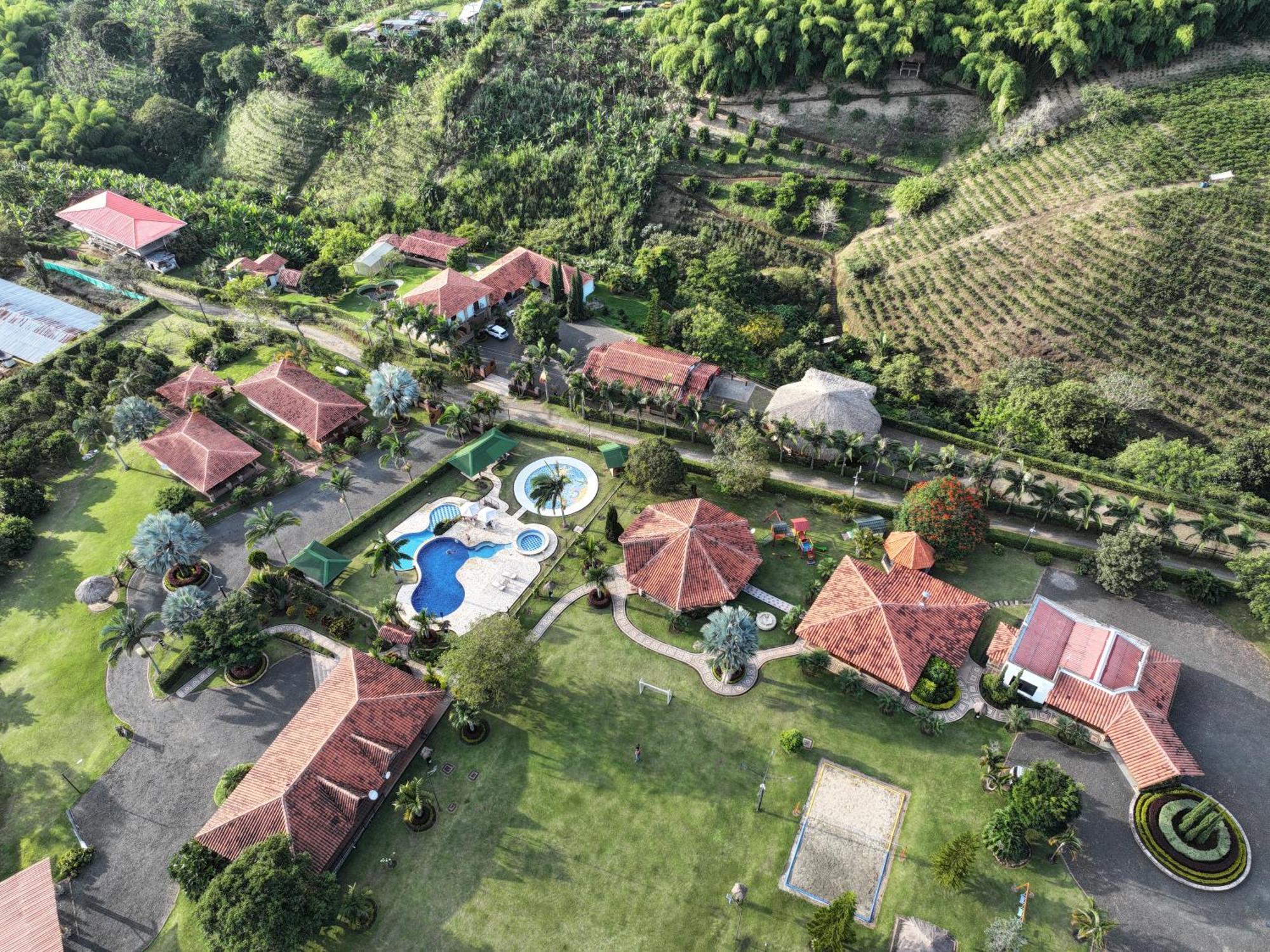 La Victoria Hotel Campestre 金巴亚 外观 照片