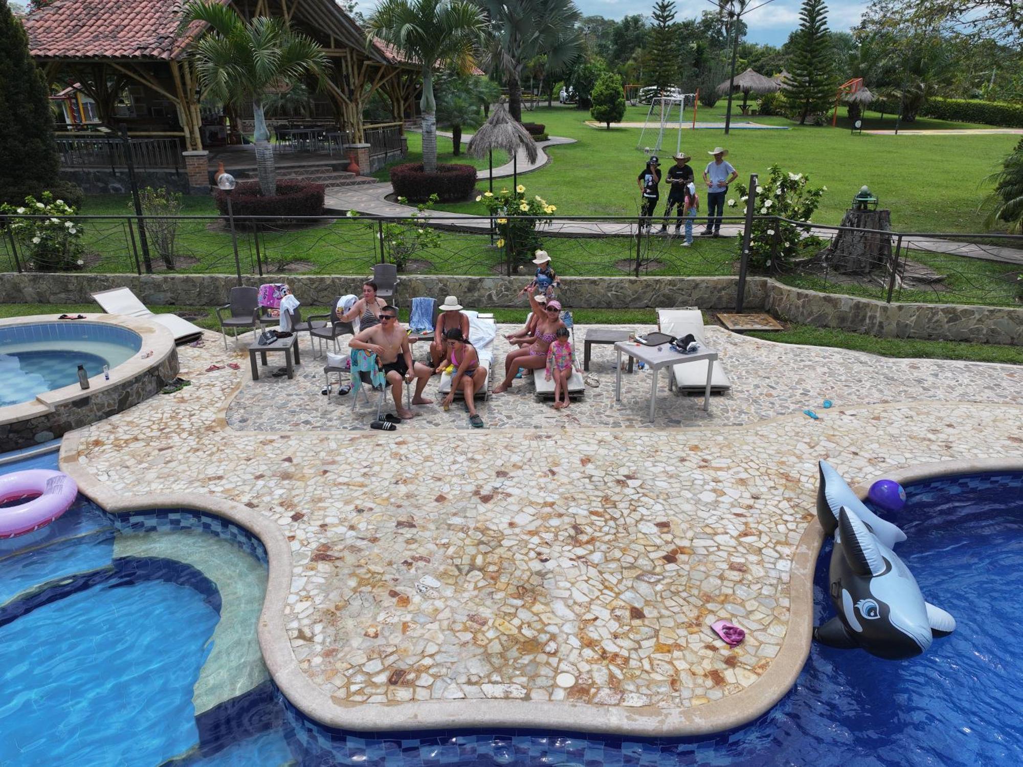 La Victoria Hotel Campestre 金巴亚 外观 照片