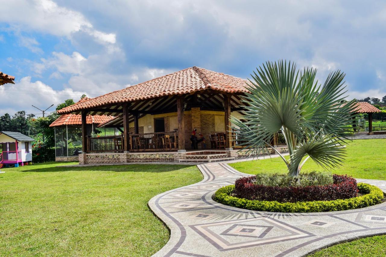 La Victoria Hotel Campestre 金巴亚 外观 照片