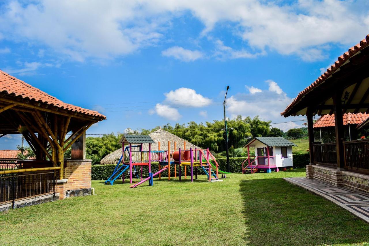 La Victoria Hotel Campestre 金巴亚 外观 照片